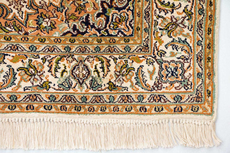 Tappeto di seta - Seta del Kashmir - 149 x 89 cm - beige