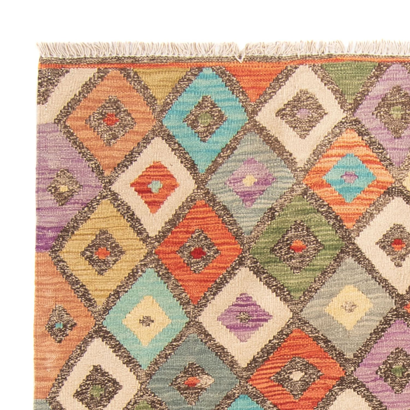 Kilim Maimene Tappeto 195x155cm - Tappeto di lana