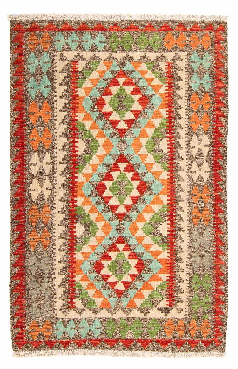 Tappeto Kelim - Splash - 148 x 97 cm - multicolore