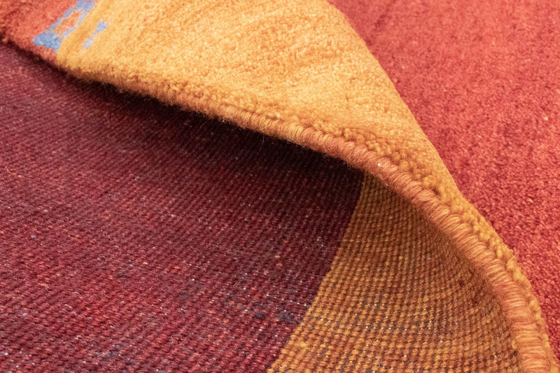 Tappeto Gabbeh - Indus - 243 x 153 cm - arancione
