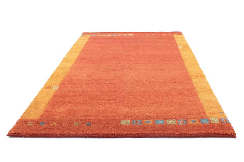 Tappeto Gabbeh - Indus - 243 x 153 cm - arancione