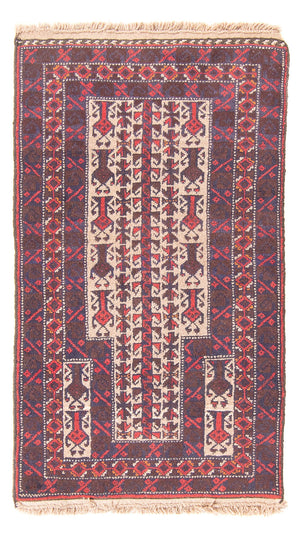 Tappeto Belutsch - Tappeto di preghiera - 113 x 62 cm - beige