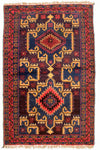 Tappeto Belutsch 77x129cm - Tappeto orientale - Rettangolo / Multicolore / 77 x 129 cm Rettangolo