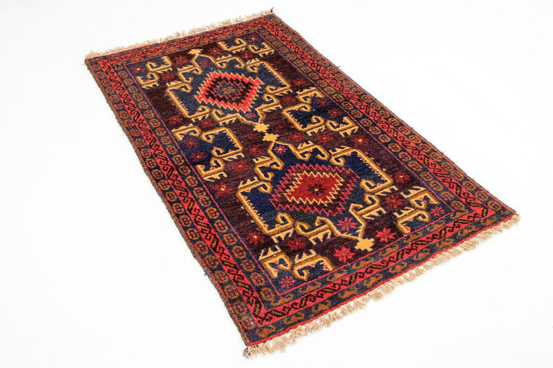 Tappeto Belutsch - 129 x 77 cm - multicolore