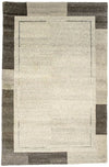 Tappeto Nepal 119x180cm - Tappeto di lana - Rettangolo / Beige / 119 x 180 cm Rettangolo