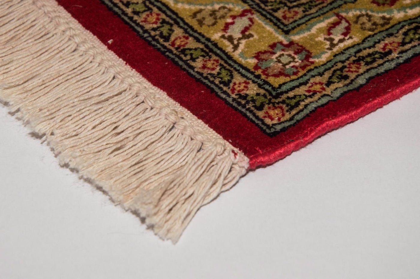 Seta del Kashmir Tappeto 214x150cm - Tappeto orientale