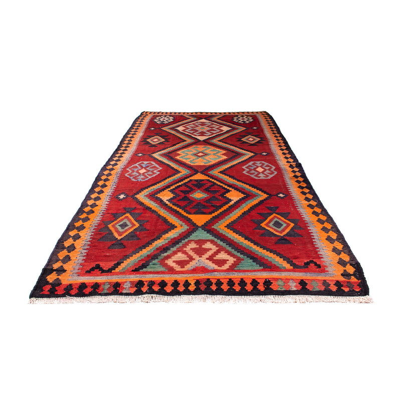 Tappeto corsia Tappeto Kelim - Vecchio - 350 x 135 cm - multicolore