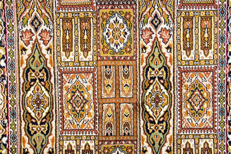 Tappeto di seta - Seta del Kashmir - 157 x 93 cm - multicolore