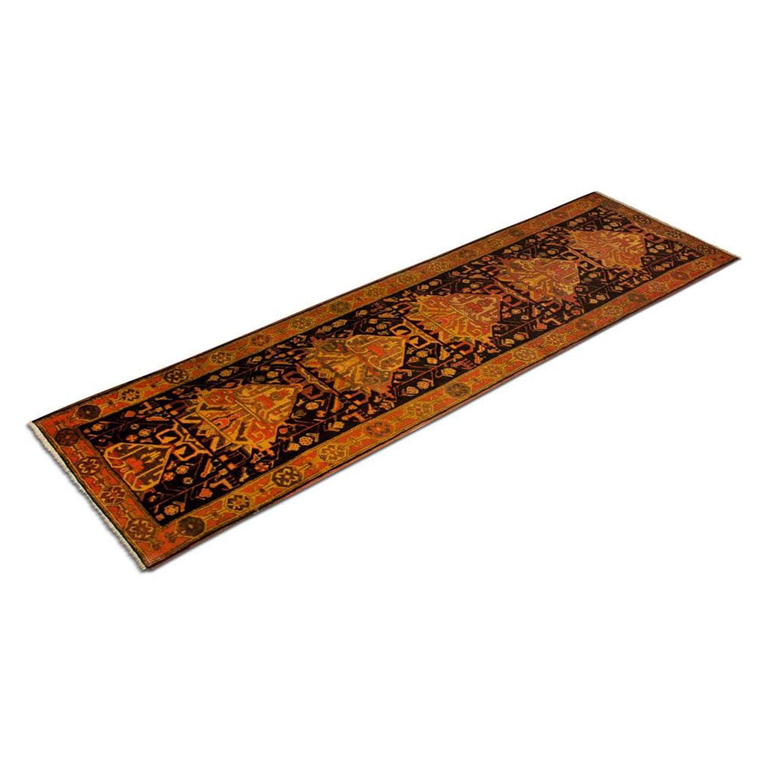 Tappeto corsia Tappeto Persero - Nomade - 297 x 77 cm - blu scuro