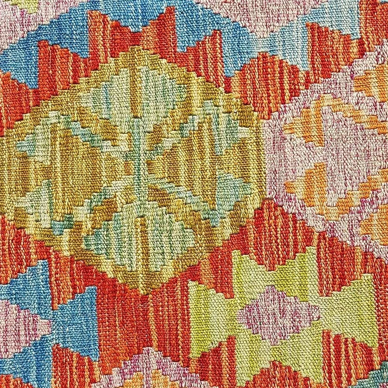 Tappeto Kelim - Splash - 300 x 206 cm - multicolore