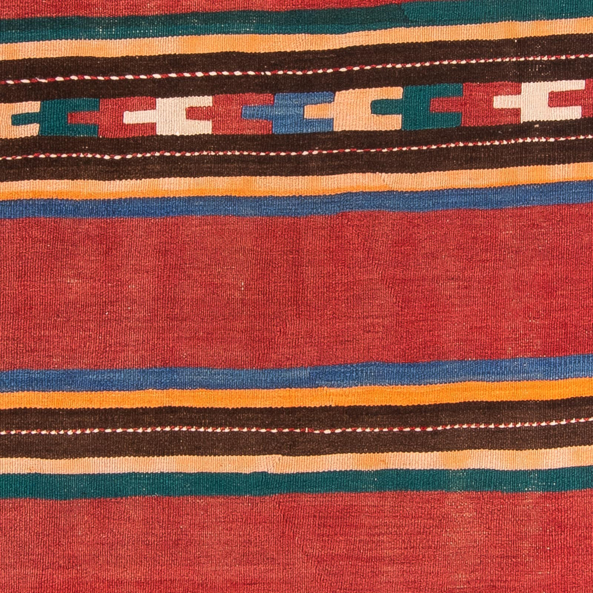 Tappeto corsia Tappeto Kelim - Vecchio - 315 x 150 cm - multicolore