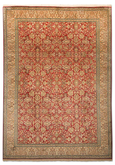 Seta del Kashmir Tappeto 211x311cm - Tappeto orientale