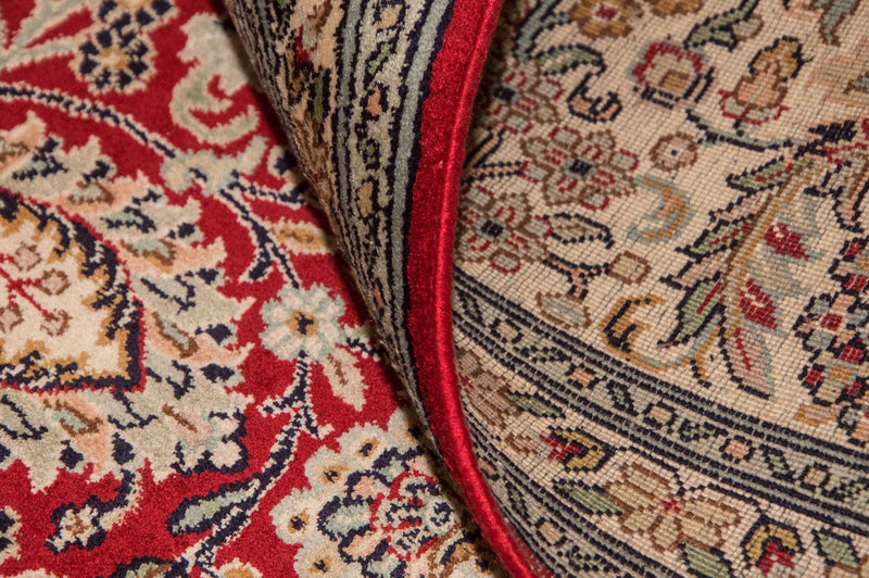 Tappeto di seta - Seta del Kashmir - 311 x 211 cm - rosso