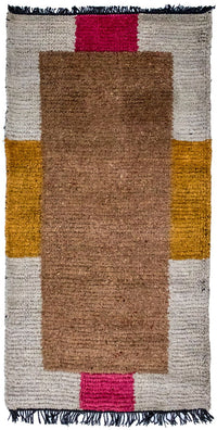 Tappeto Nepal - 140 x 70 cm - multicolore