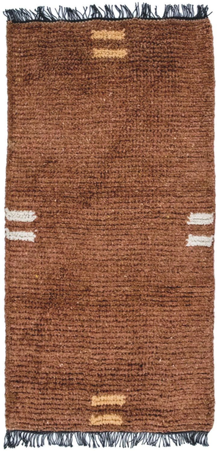 Tappeto Nepal - 140 x 70 cm - marrone