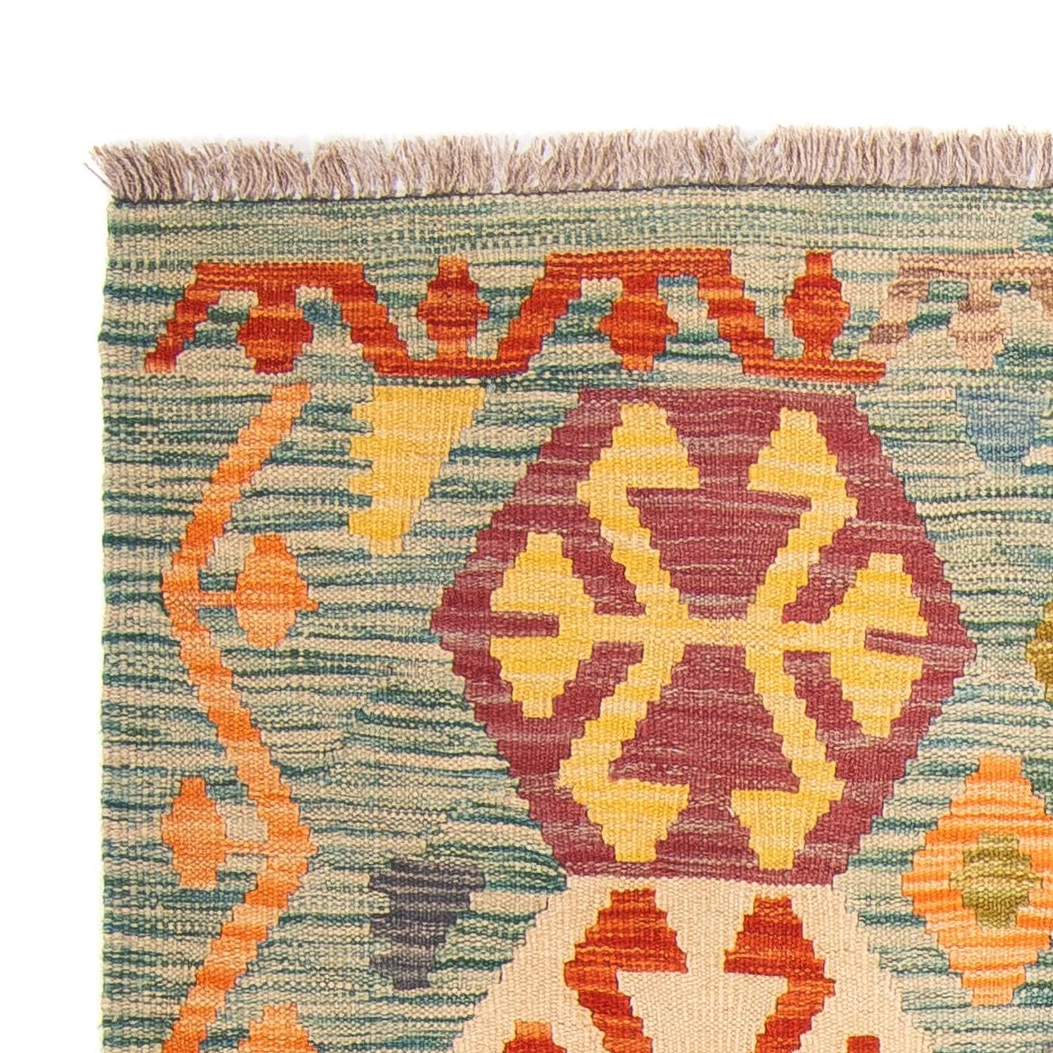 Tappeto Kelim - Splash - 154 x 102 cm - multicolore