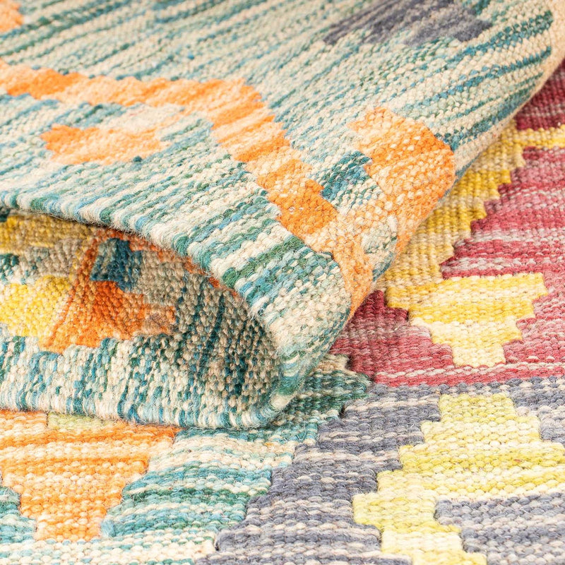 Tappeto Kelim - Splash - 154 x 102 cm - multicolore
