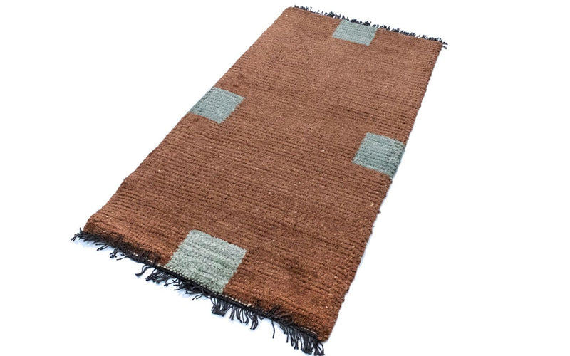 Tappeto Nepal - 140 x 70 cm - marrone
