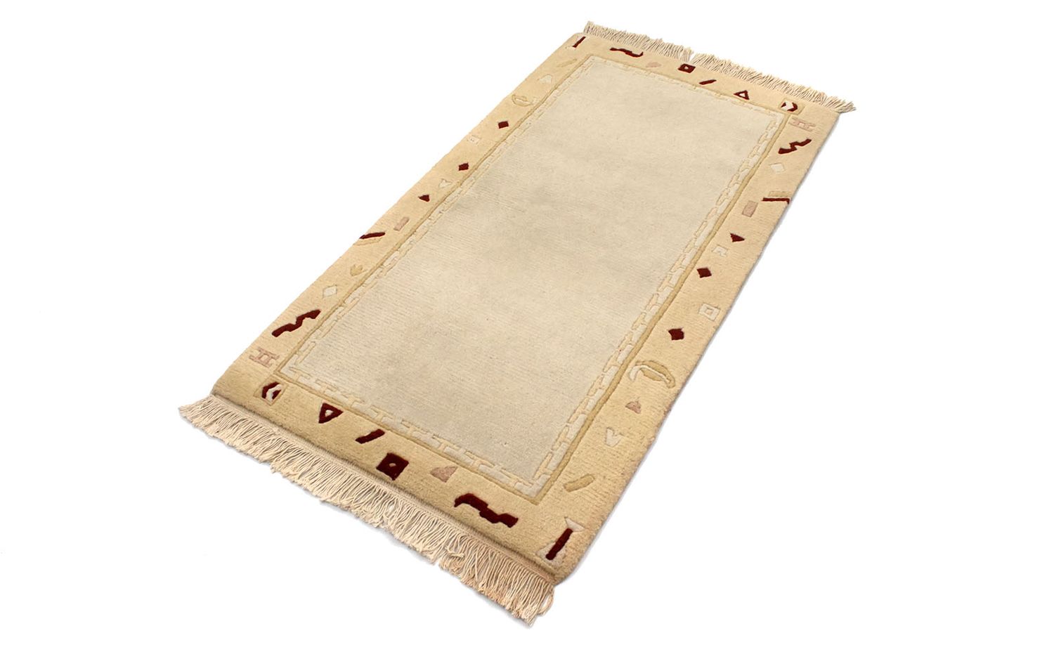 Tappeto Nepal - 140 x 70 cm - beige