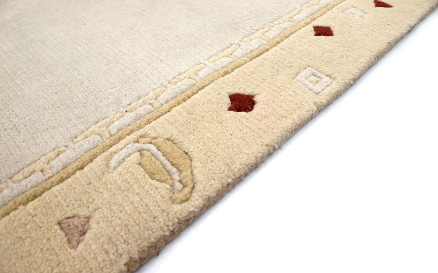 Tappeto Nepal - 140 x 70 cm - beige
