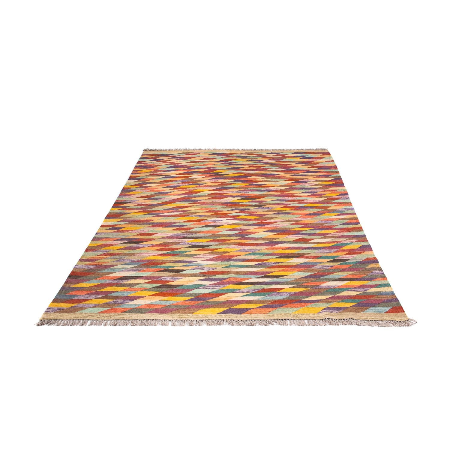 Tappeto Kelim - Tendenza - 215 x 166 cm - multicolore
