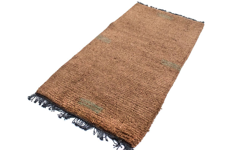 Tappeto Nepal - 140 x 70 cm - marrone