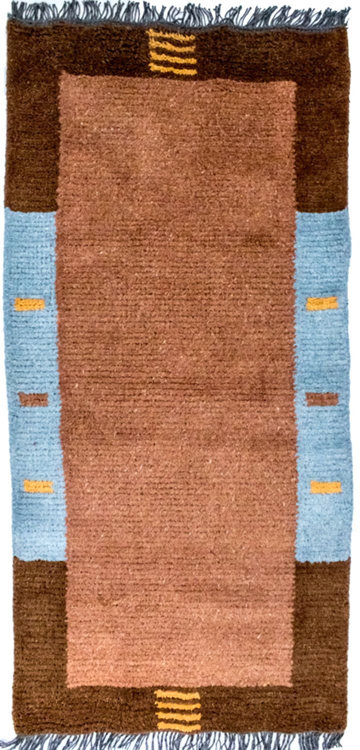 Tappeto Nepal - 140 x 70 cm - marrone