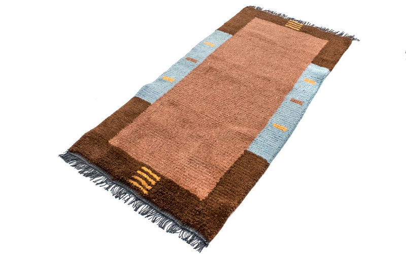 Tappeto Nepal - 140 x 70 cm - marrone