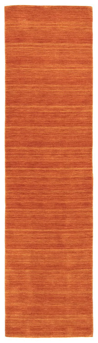 Tappeto corsia Tappeto di lana - 295 x 75 cm - arancione