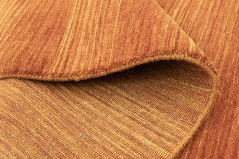 Tappeto corsia Tappeto di lana - 295 x 75 cm - arancione
