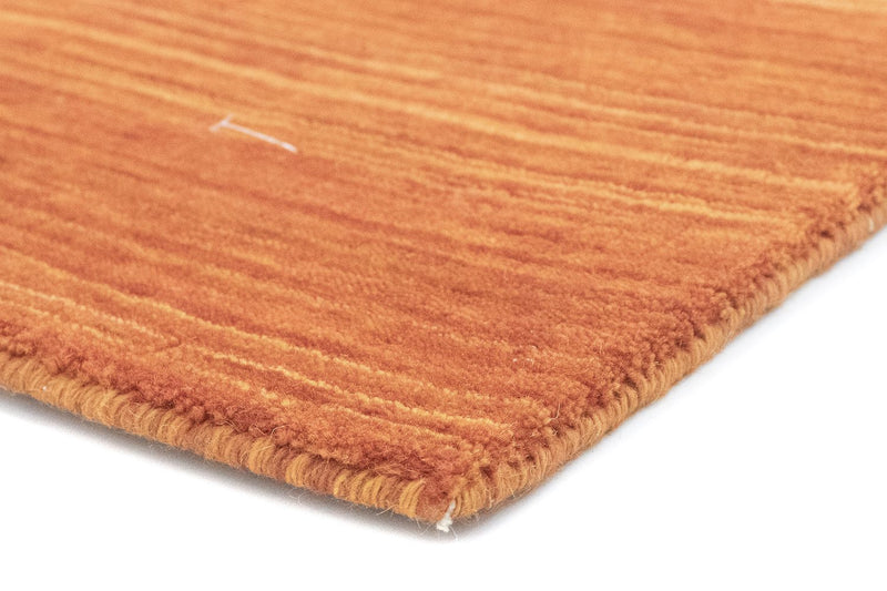Tappeto corsia Tappeto di lana - 295 x 75 cm - arancione