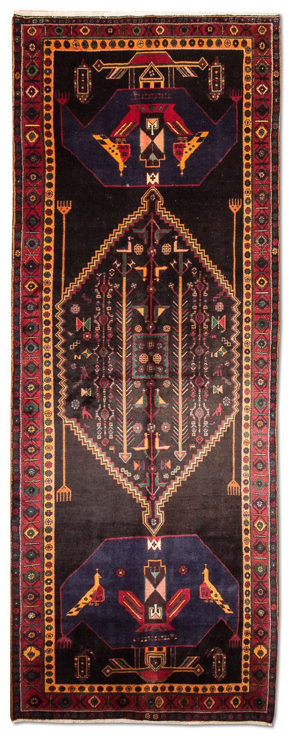 Tappeto corsia Tappeto Persero - Nomade - 411 x 143 cm - blu scuro