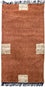 Tappeto Nepal - 140 x 70 cm - marrone