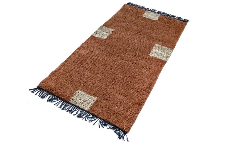 Tappeto Nepal - 140 x 70 cm - marrone