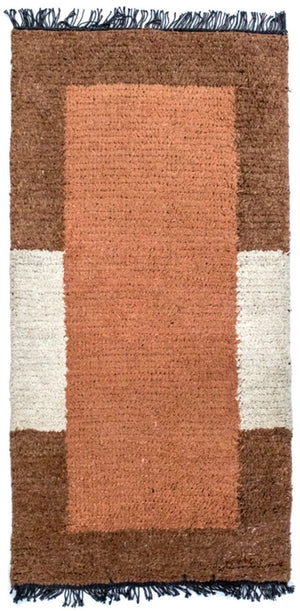 Tappeto Nepal - 140 x 70 cm - marrone