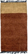 Tappeto Nepal 70x140cm - Tappeto di lana - Rettangolo / Marrone / 70 x 140 cm Rettangolo