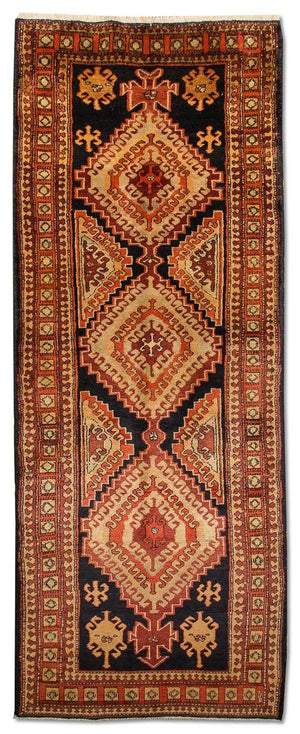 Tappeto corsia Tappeto Persero - Nomade - 318 x 117 cm - blu scuro