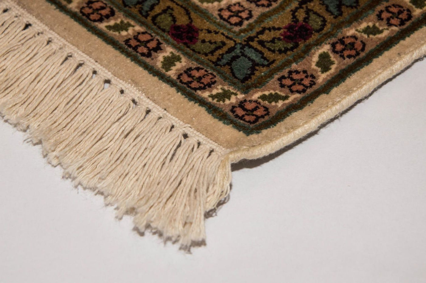 Seta del Kashmir Tappeto 218x157cm - Tappeto orientale