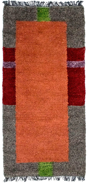 Tappeto Nepal - 140 x 70 cm - multicolore