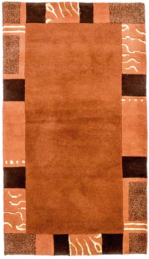 Tappeto Nepal - 157 x 90 cm - terracotta