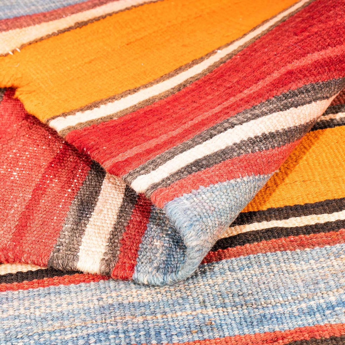 Tappeto Kelim - Vecchio - 155 x 135 cm - multicolore