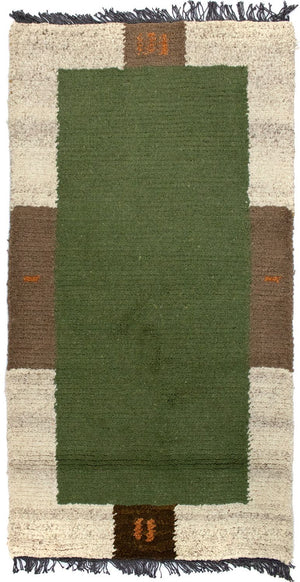 Tappeto Nepal - 140 x 70 cm - verde