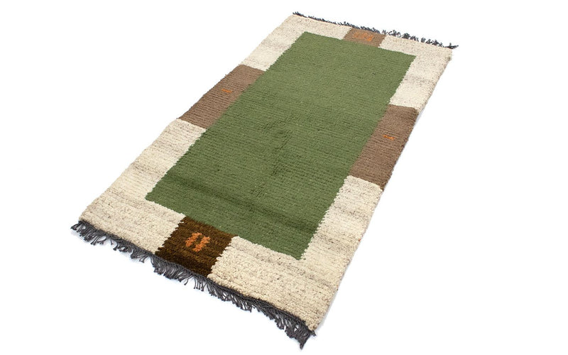 Tappeto Nepal - 140 x 70 cm - verde
