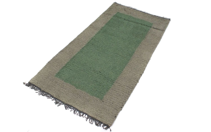 Tappeto Nepal - 140 x 70 cm - verde