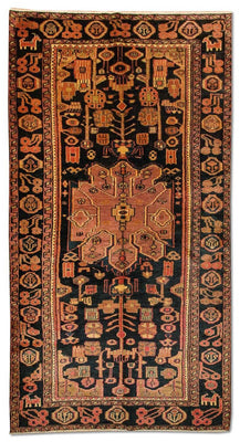 Tappeto Persero - Nomade - 300 x 150 cm - blu