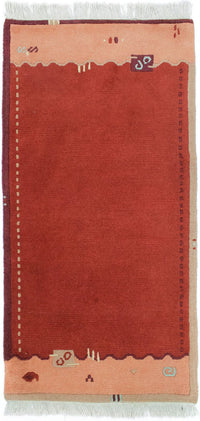 Tappeto Nepal - 140 x 70 cm - arancione