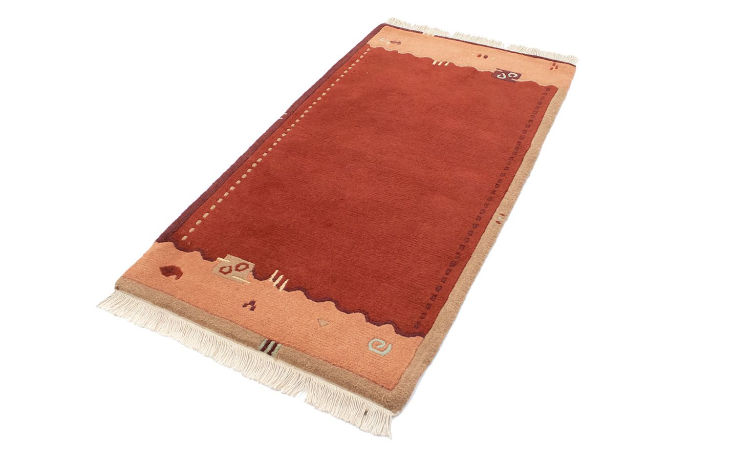 Tappeto Nepal - 140 x 70 cm - arancione