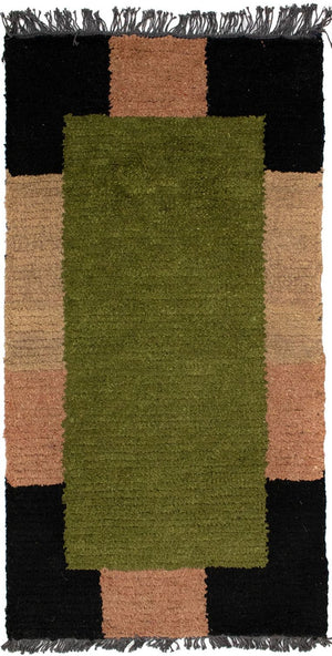 Tappeto Nepal - 140 x 70 cm - verde