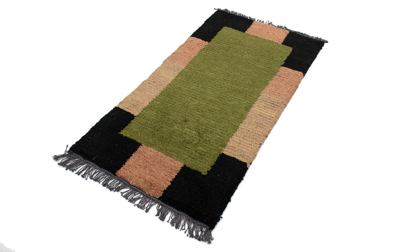 Tappeto Nepal - 140 x 70 cm - verde