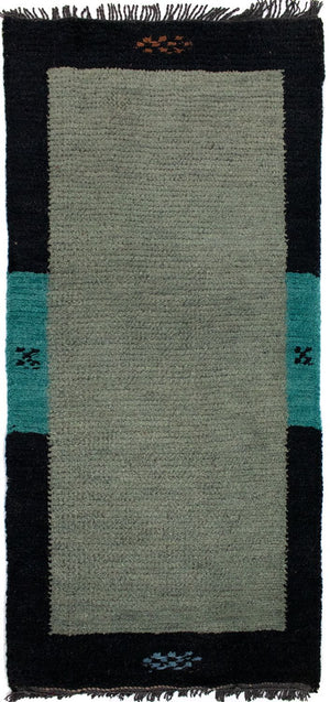 Tappeto Nepal - 140 x 70 cm - grigio